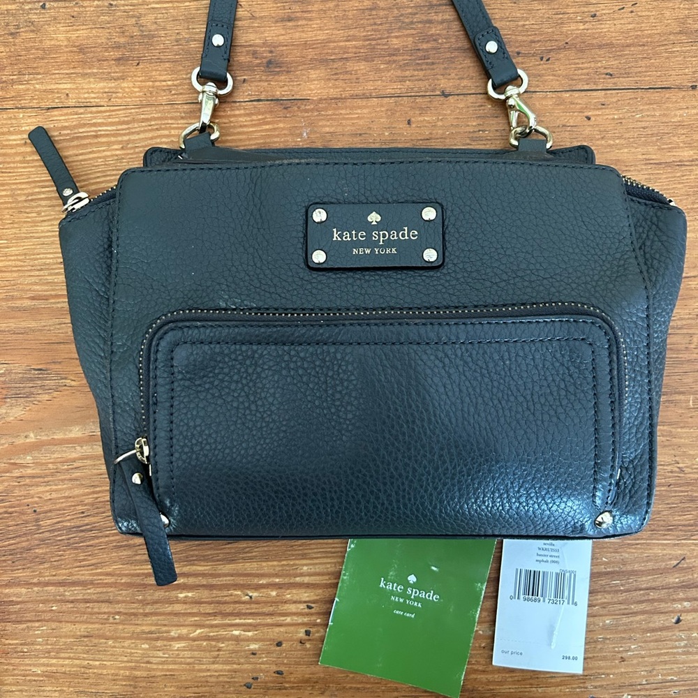 Kate Spade gray Leather Women's Bag